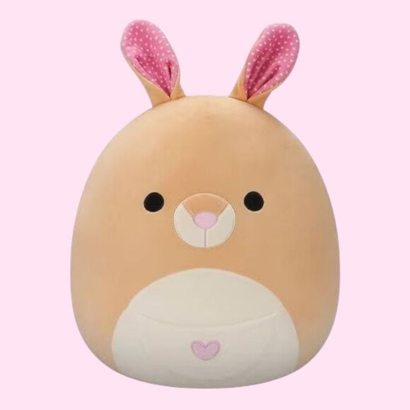NWT Squishmallows Keely the Kangaroo Plush 16" Valentine's Day Easter Gift - Picture 1 of 6